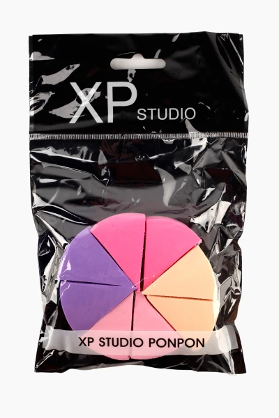 Набір спонжів XP studio PonPon 8 шт Різнокольоровий (2000989358596A)