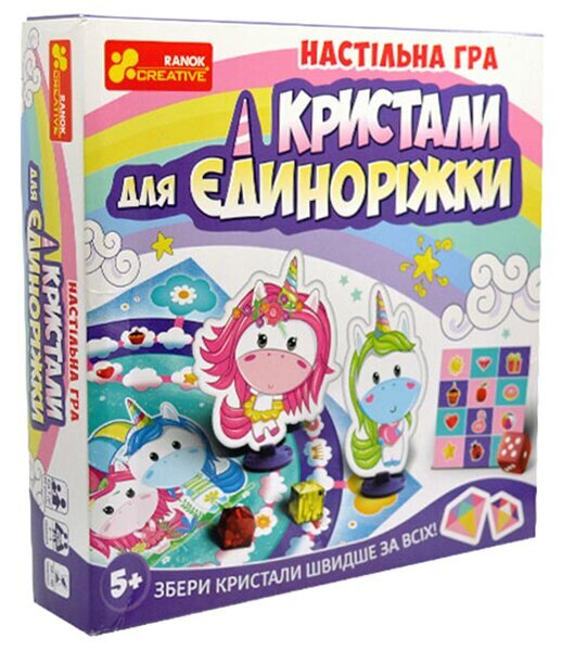 Настільна гра Кристали для Єдинорожки 12120074У (4823076144111)