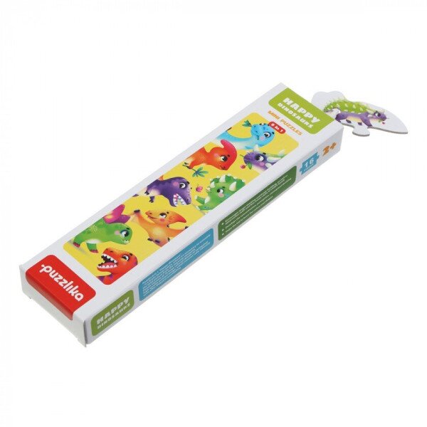 Пазлы Puzzlika 8 в 1 Динозавры 16 эл 15252 (2000903308393)