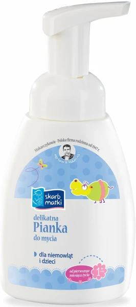 Пена нежная для мытья младенцев и детей Skarb Matki 1912 250 мл (5901968019125)