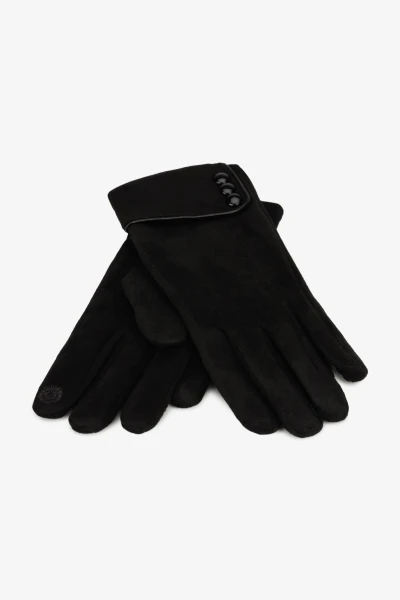 Рукавички жіночі KO4 One Size Чорний