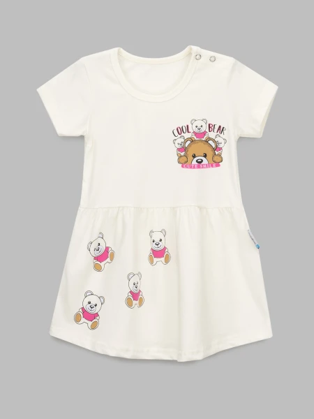 Сукня для дівчинки Baby Show 13151 68 см Молочний (2000990473813S)