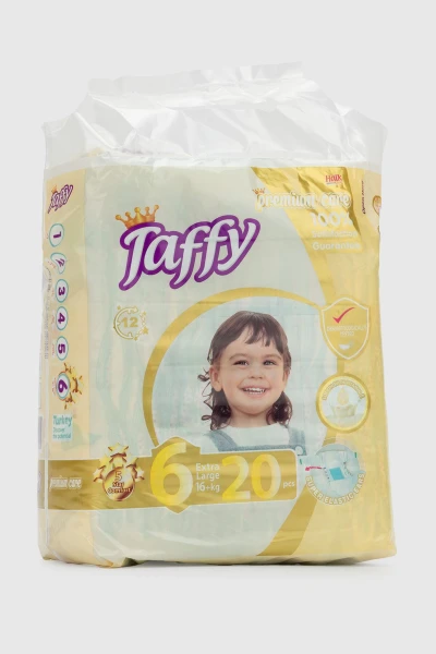 Подгузники Traffy Premium Care X-Large (16+ кг) 95138 Разноцветный (8681020801604)