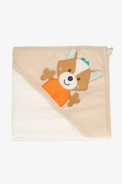 Полотенце Unisex с уголком Ramel 346 Бежевое (2000990746221A)