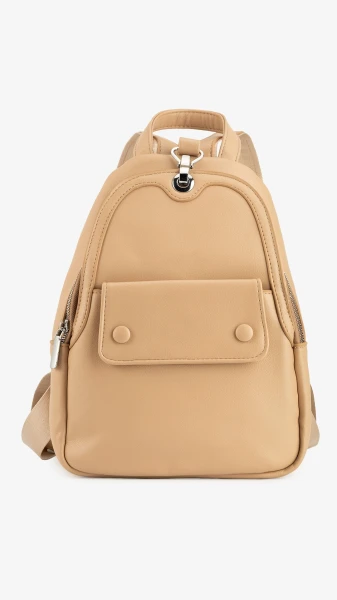 Купить Рюкзак женский TREBA 9225-2 Бежевый Артикул: 2000999235719 Фото №2