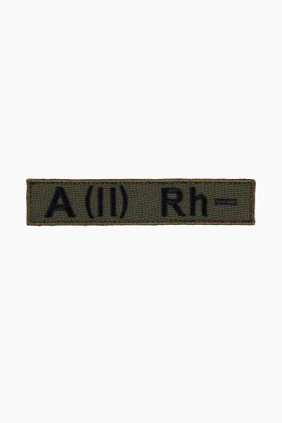 Шеврон А(ІI) Rh - олива 12 х 2,5 см (2000989177562A)