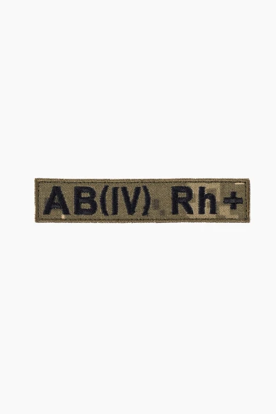 Шеврон АВ(ІV) Rh + на пікселі 12 х 2,5 см (2000989177531A)