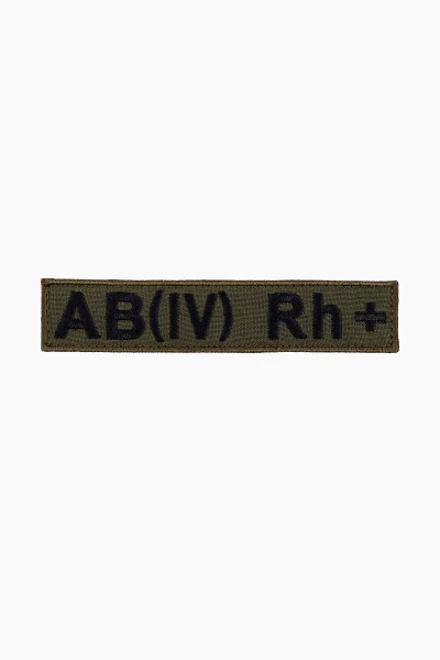 Шеврон АВ(ІV) Rh + олива 12 х 2,5 см (2000989177616A)