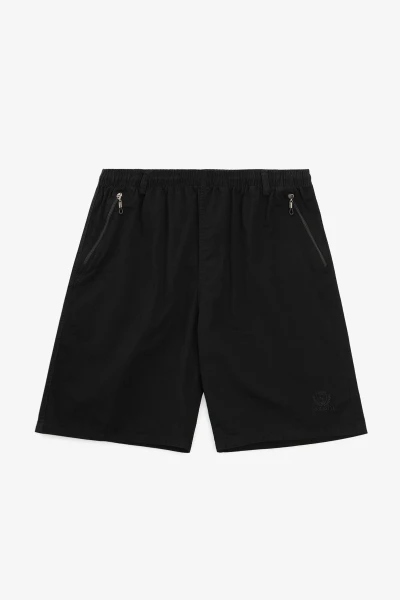 Шорты коттоновые однотонные мужские 512 XL Черный