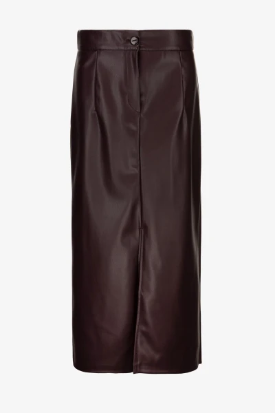 Купить Юбка однотонная женская GRITANA 242 XL Бордовый Артикул: 2000991020511 Фото №1