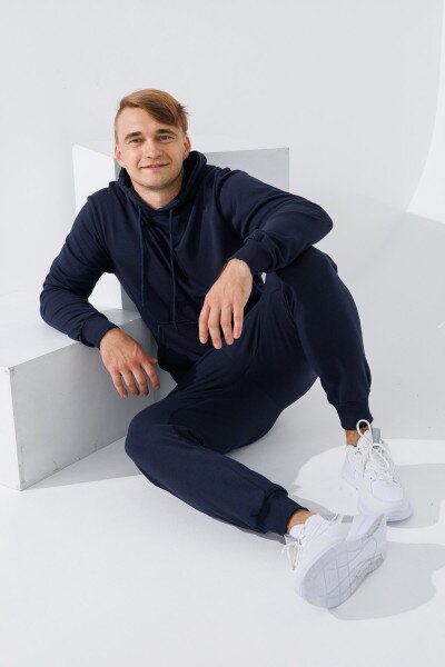 Спортивні штани чоловічі Demos DMS007 baza S Темно-синій (2000989427148D)