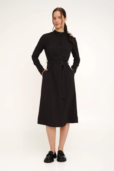 Купить Платье женское LAWA WTC02346 XS Черный Артикул: 2000990436566 Фото №2