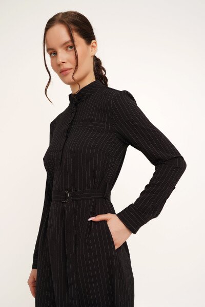 Купити Сукня жіноча LAWA WTC02346 XS Чорний Артикул: 2000990436566 Фото №4