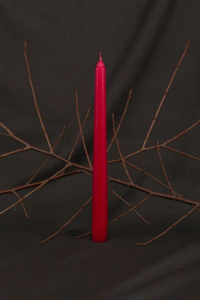 Свічка Candle Бордовий (2000989352273A)(NY)