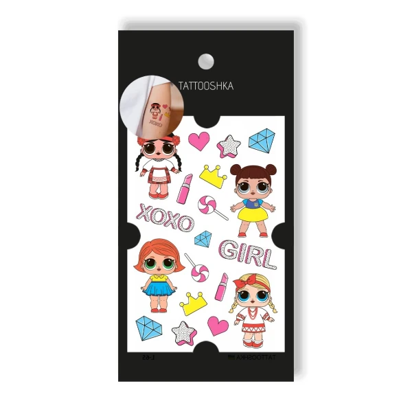 Тату Tattooshka &quot;Ляльки&quot; L-65 (4825800010259)
