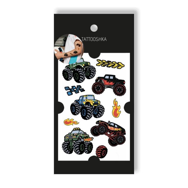 Тату Tattooshka &quot;Машины монстры&quot; L-64 (4825800010358)