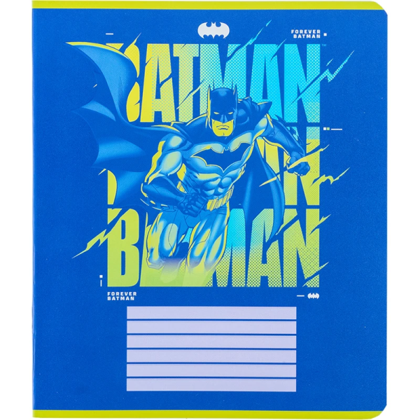 Тетрадь ученическая &quot;DC Batman&quot; Kite DC24-236 18 л. (4063276212443)(SC)