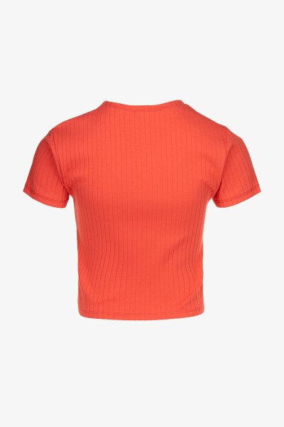 Купить Топ однотонный женский 200284 L/XL Коралловый Артикул: 2000990998408 Фото №3