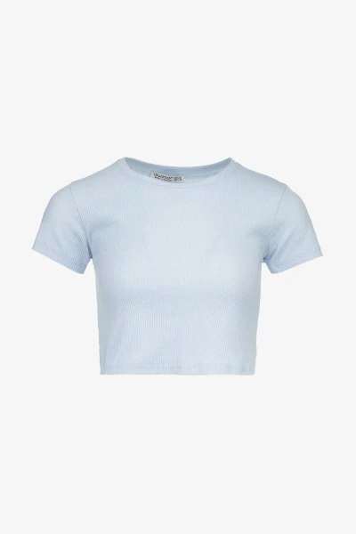 Топ однотонний жіночий  80677 L/XL Блакитний