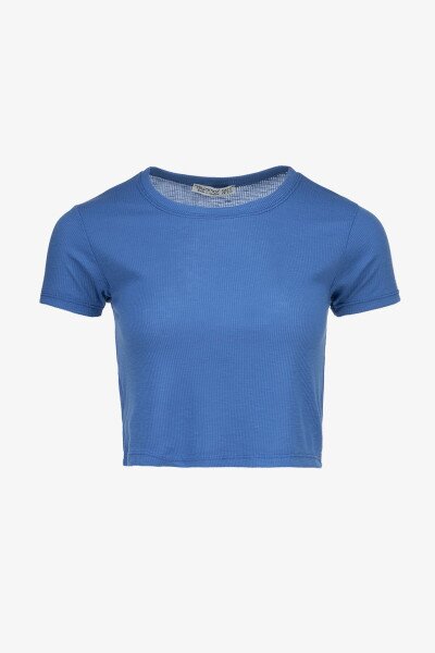 Купити Топ однотонний жіночий  80677 L/XL Електрік Артикул: 2000990998286