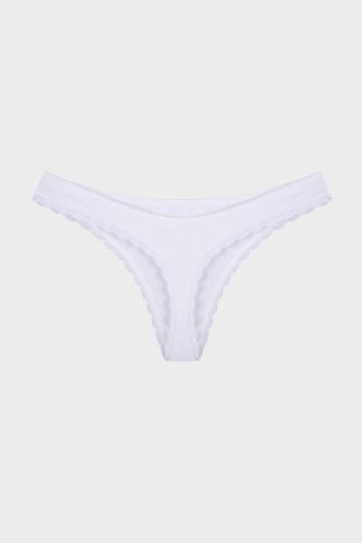 Купить Трусы женские Donella 2495 2XL Белый Артикул: 2000902880579 Фото №3
