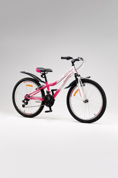 Велосипед SPELLI PRINCESS V-brake 24» Бело-розовый
