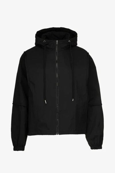 Ветровка однотонная женская 6652 One Size Черный
