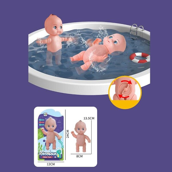 Водоплавающая игрушка &quot;Кукла заводная&quot; 669-001F2 Разноцветный (2000990130327)