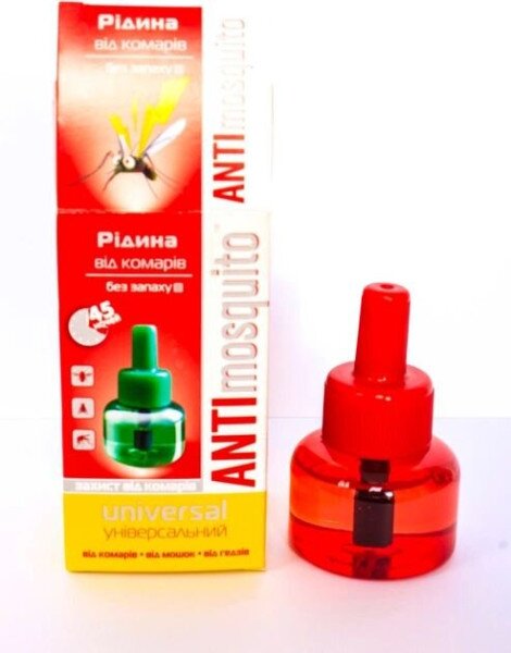 Жидкость от комаров Anti mosquito 41024 45 ночей 30 мл (4820055141024)