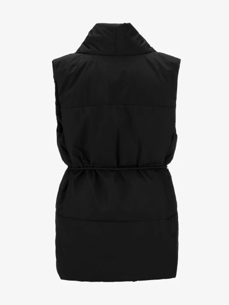 Купити Жилет однотонний жіночий GENUA 2586 S Чорний Артикул: 2000999417252 Фото №3