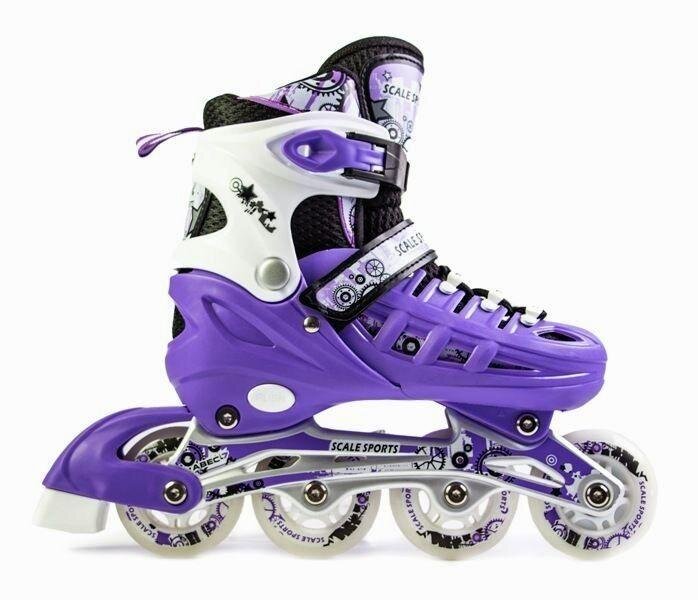 Ролики-коньки Scale Sport 31-34 Фиолетовый (2000903106050)  Фото №4