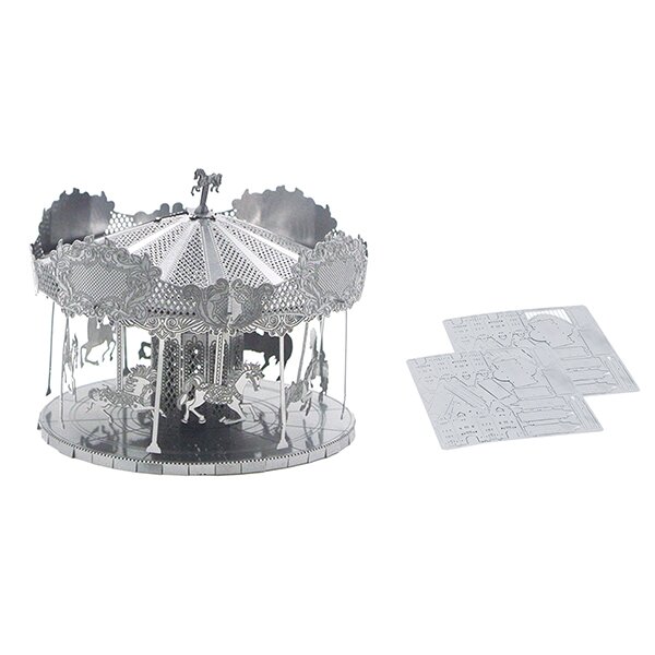 Пазли 3D метал КАРУСЕЛЬ XinZhaoFeng 259 (6952005293151)