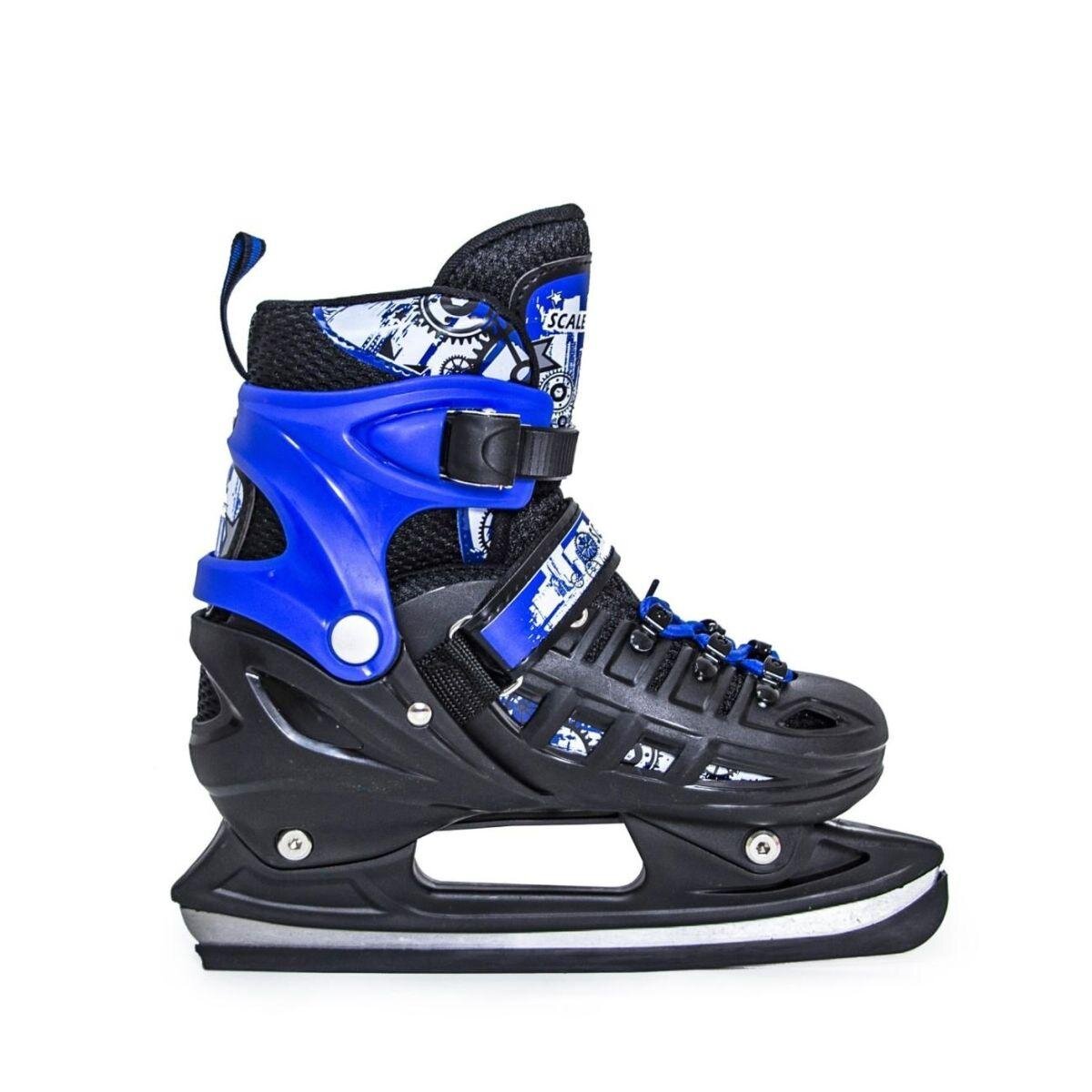 Ролики-ковзани Scale Sport 34-37 Чорно-синій (2000903106029)  Фото №5
