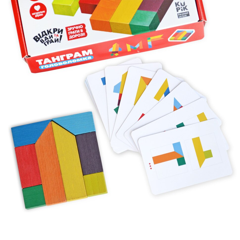 Игра-головоломка &quot;Танграм 8&quot; 900446 KUPIK (4820148900446)  Фото №7