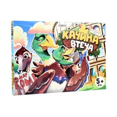 Настільна гра &quot;Качина втеча&quot; Strateg 30608