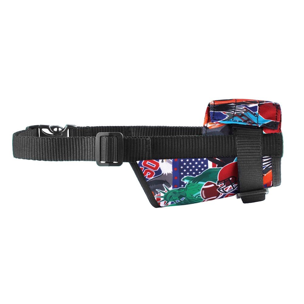 Намордник ТМ HIDOG &quot;USA&quot; из нейлона регулируемый №1(14-20см) 130-1017 (2100102615015)(SN)  Фото №2