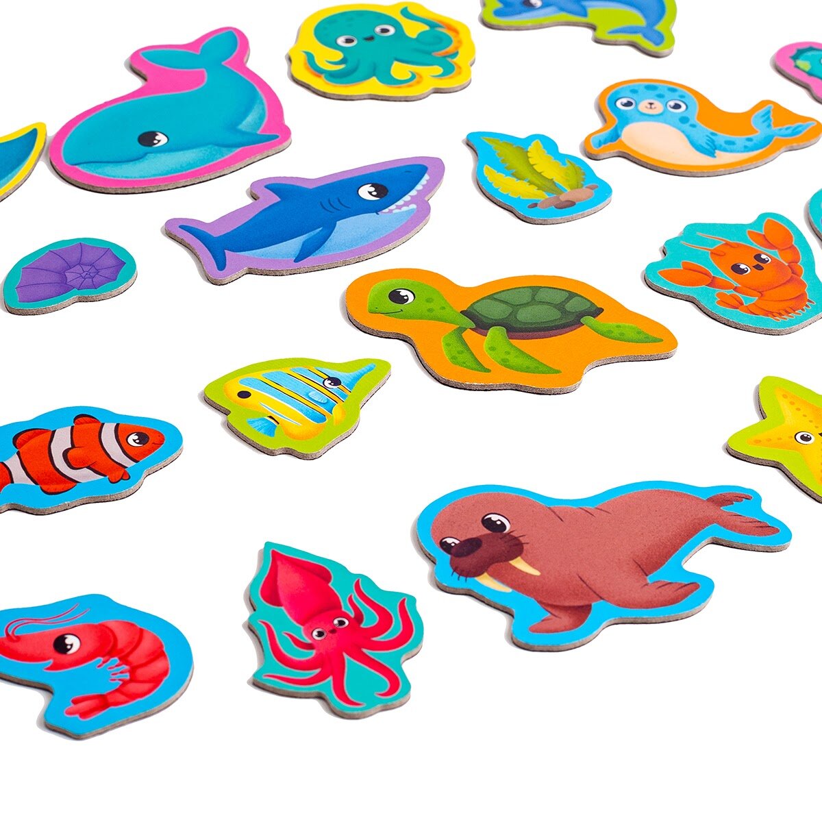 Набор магнитов &quot;Морские обитатели&quot; Vladi Toys VT3106-27 (4820234762750)  Фото №4