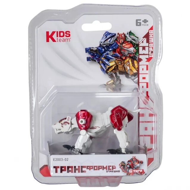 Іграшка-трансформер &quot;Тигр&quot; Kids Team E2003-02 (4824522003020)  Фото №2