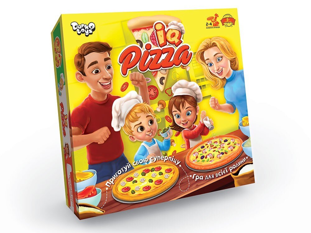 Настільна розважальна гра &quot;IQ Pizza&quot; укр (10) G-IP-01U (2000903761624)