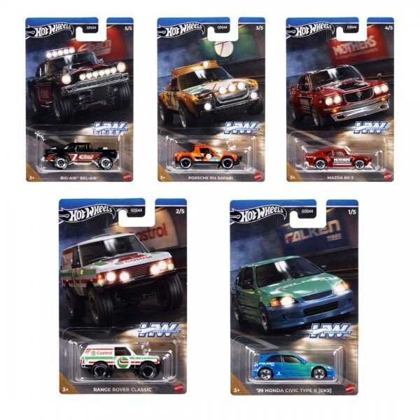 Тематическая машинка «Драйвовое граффити» Hot Wheels HWR60 Разноцветный