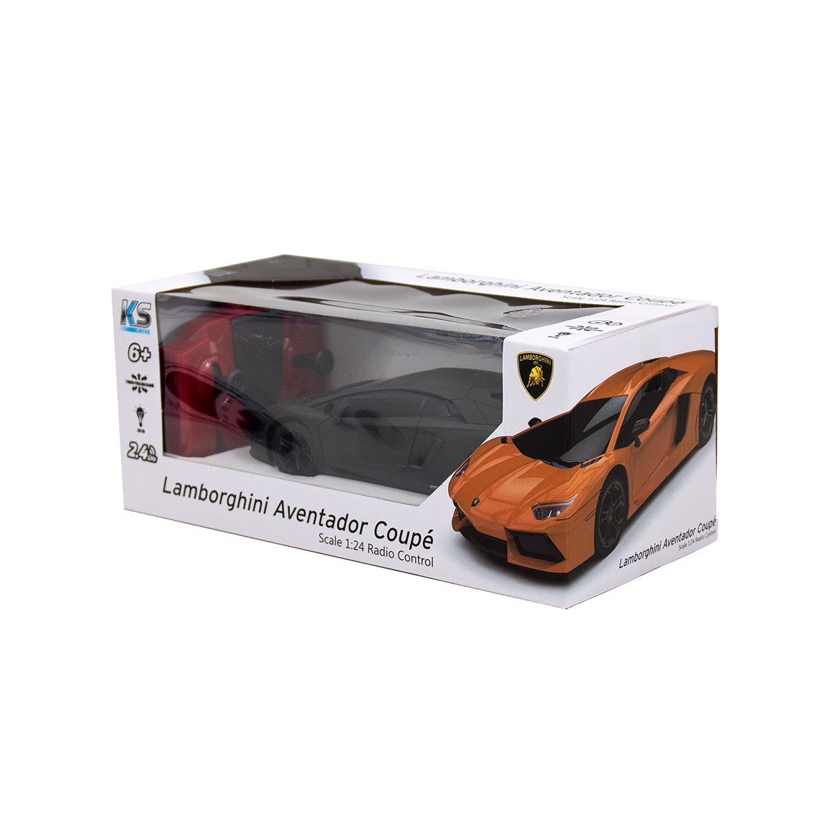 Автомобиль LAMBORGHINI AVENTADOR LP 700-4 KS Drive 124GLBB Черный  Фото №6