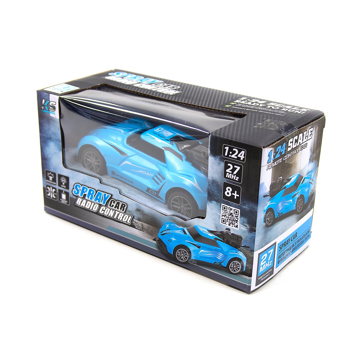 Автомобіль на ручному керуванні Spray Car Sport KS Drive SL-354RHBL Блакитний (6900007322270)  Фото №13