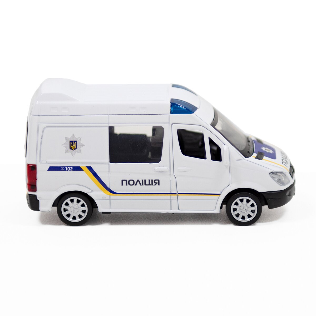 Автомодель Mercedes-Benz Sprinter Поліція TechnoDrive 250294 Білий (6900007324113)  Фото №7