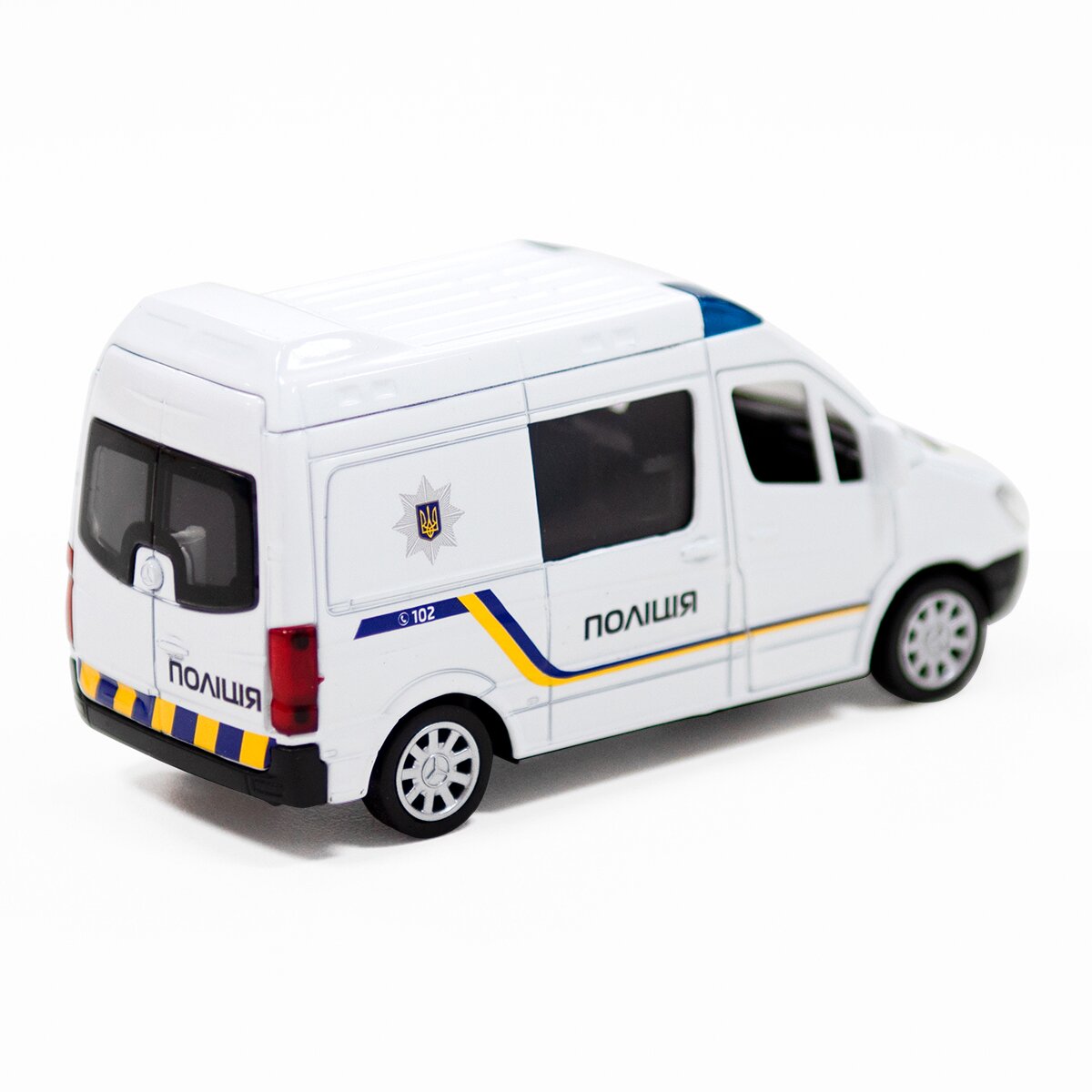 Автомодель Mercedes-Benz Sprinter Поліція TechnoDrive 250294 Білий (6900007324113)  Фото №6