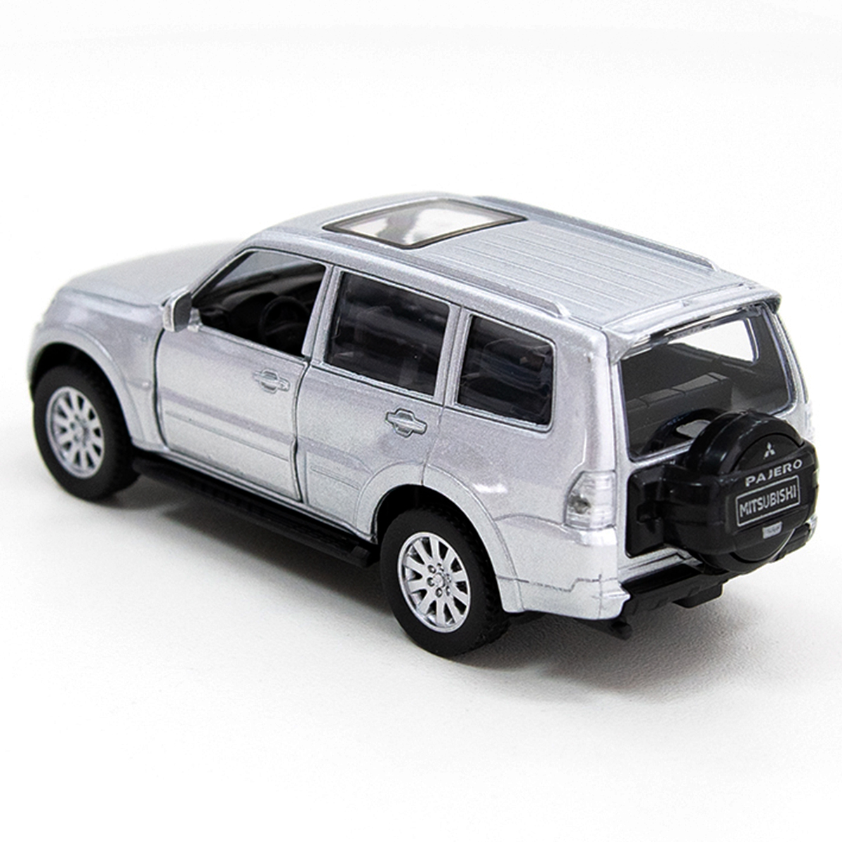 Автомодель MITSUBISHI PAJERO 4WD TURBO TechnoDrive 250282 Срібний  Фото №2