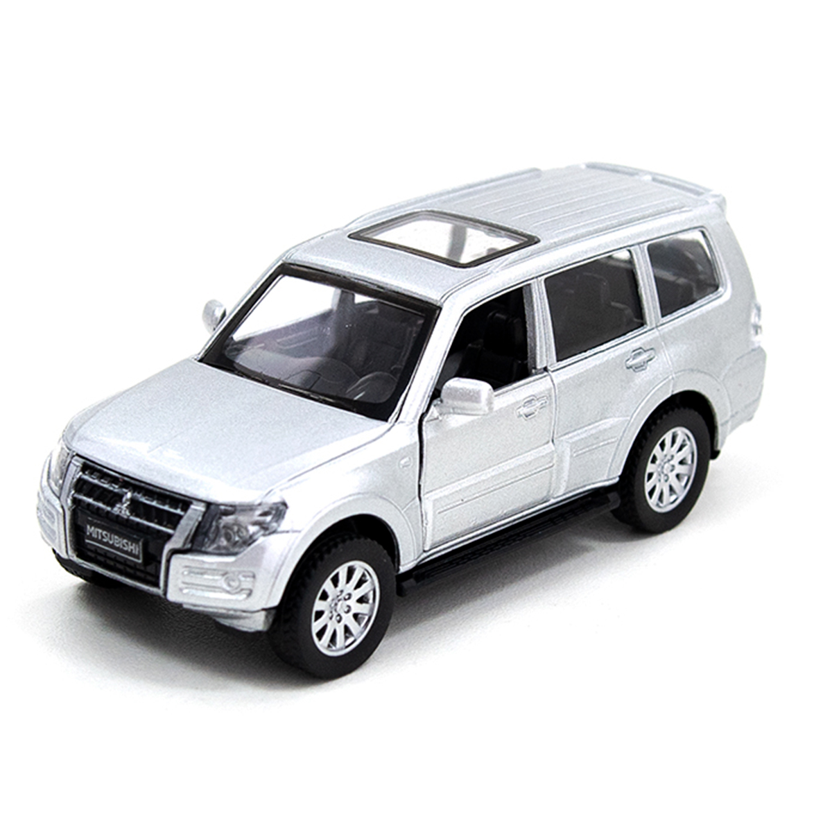 Автомодель MITSUBISHI PAJERO 4WD TURBO TechnoDrive 250282 Срібний  Фото №0