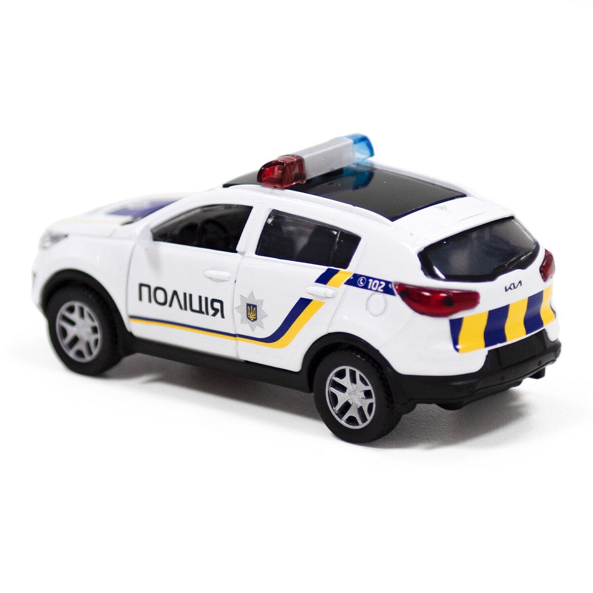 Автомодель Поліція TechnoDrive 250293 Білий (6900007324106)  Фото №4