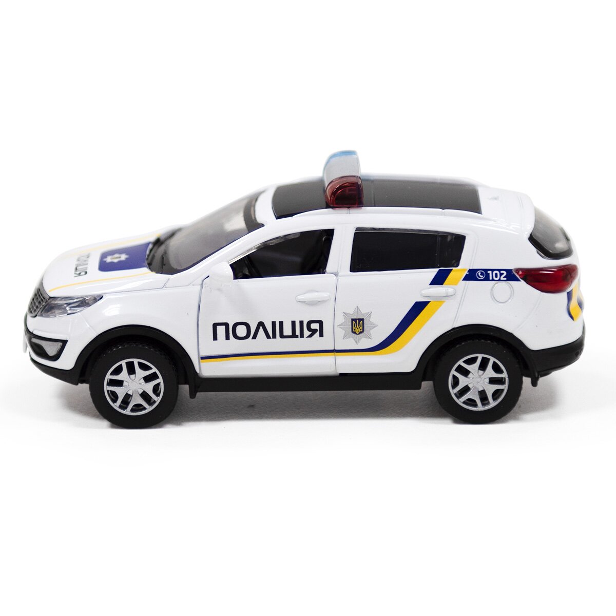 Автомодель Поліція TechnoDrive 250293 Білий (6900007324106)  Фото №3