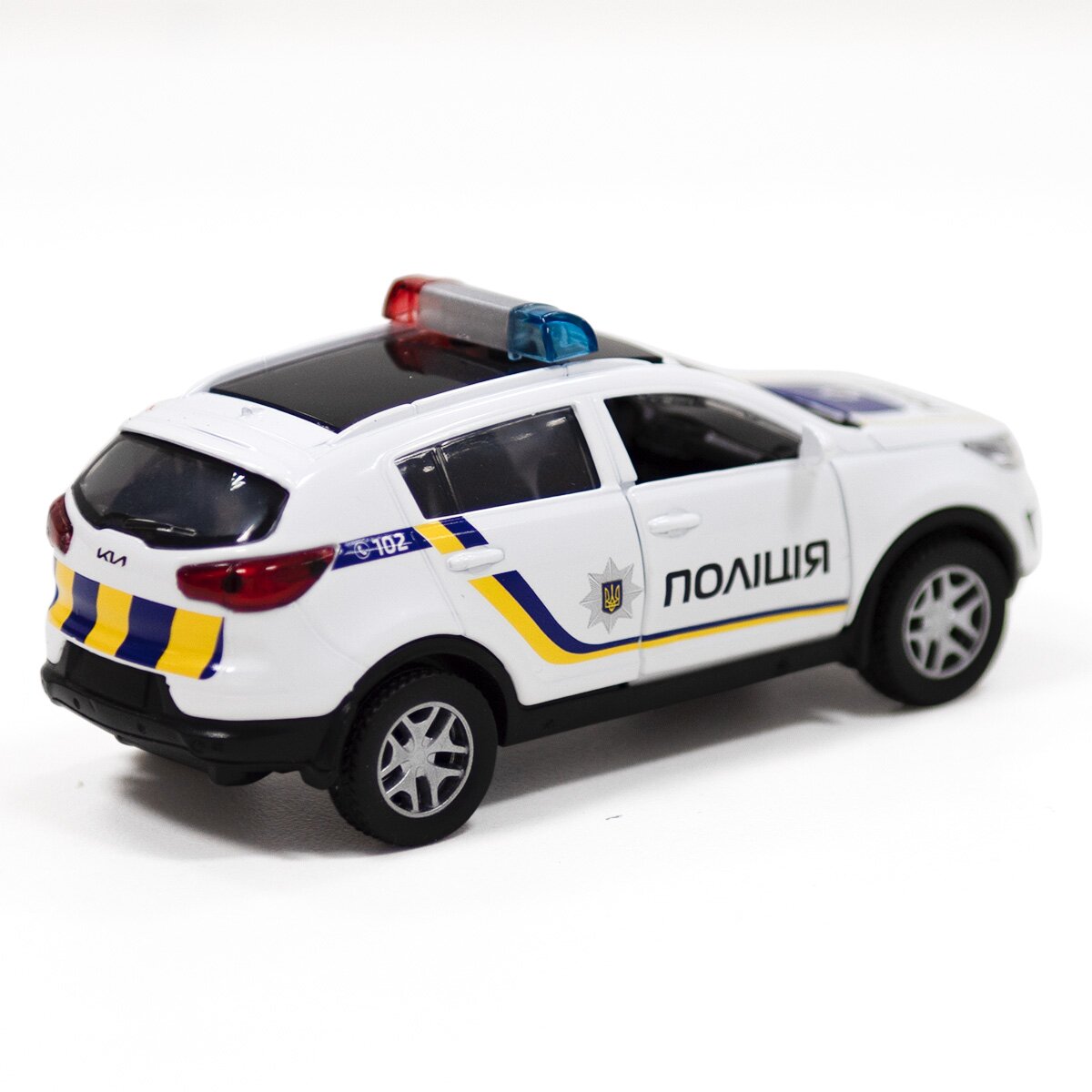Автомодель Поліція TechnoDrive 250293 Білий (6900007324106)  Фото №5