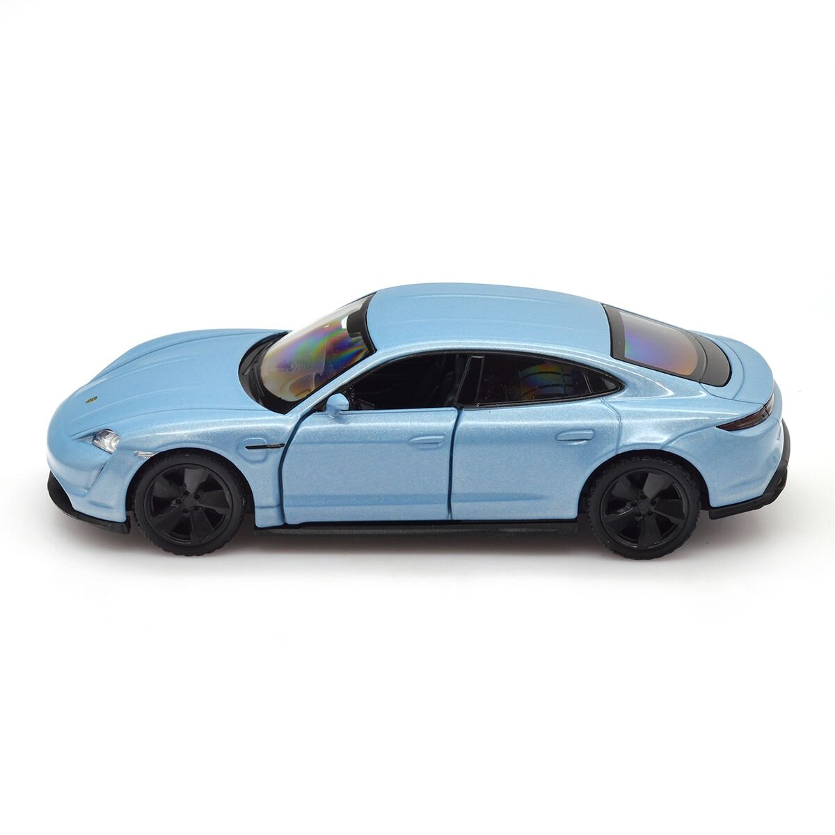 Автомодель Porsche Taycan Turbo S TechnoDrive 250335U Синий (4895065079421)  Фото №1